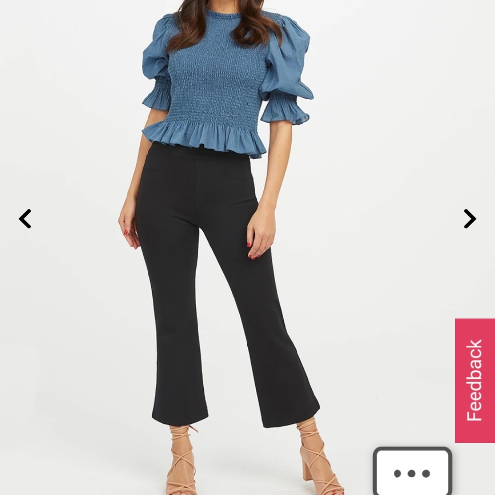 Spanx Perfect Cropped Flare LT